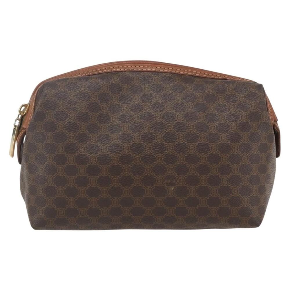 Celine Macadam Pouch Brown